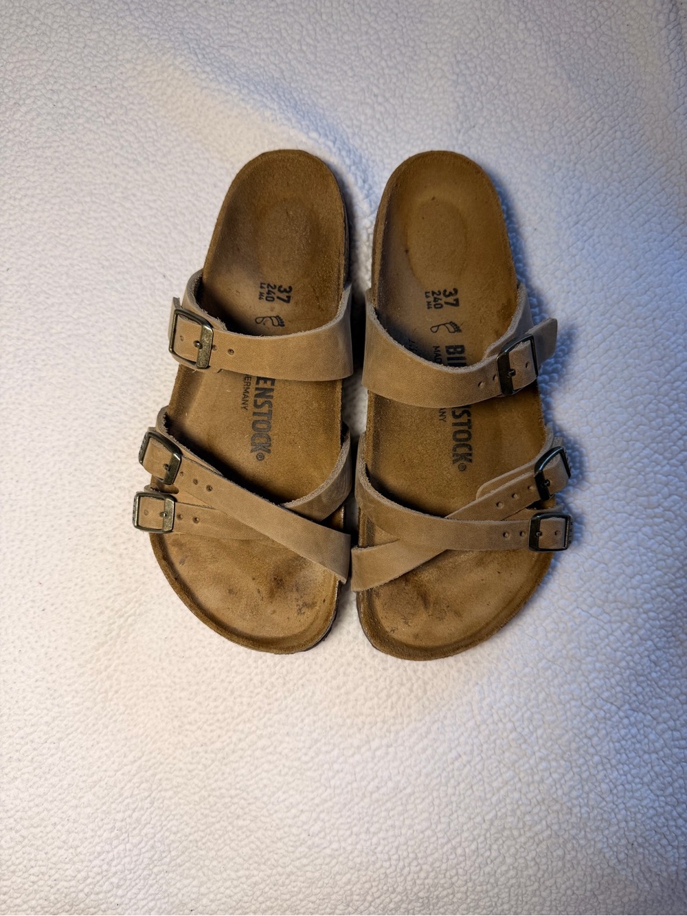 Birkenstock Franca - Tobacco Brown - Size 37 - Picture 3 of 5